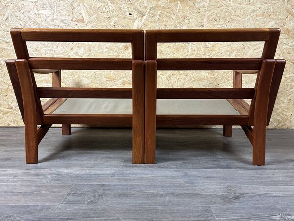 1960s/70s Teak 2-seater sofa by Glostrup Møbelfabrik Denmark Design