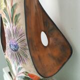 Vallauris vase signed Tess