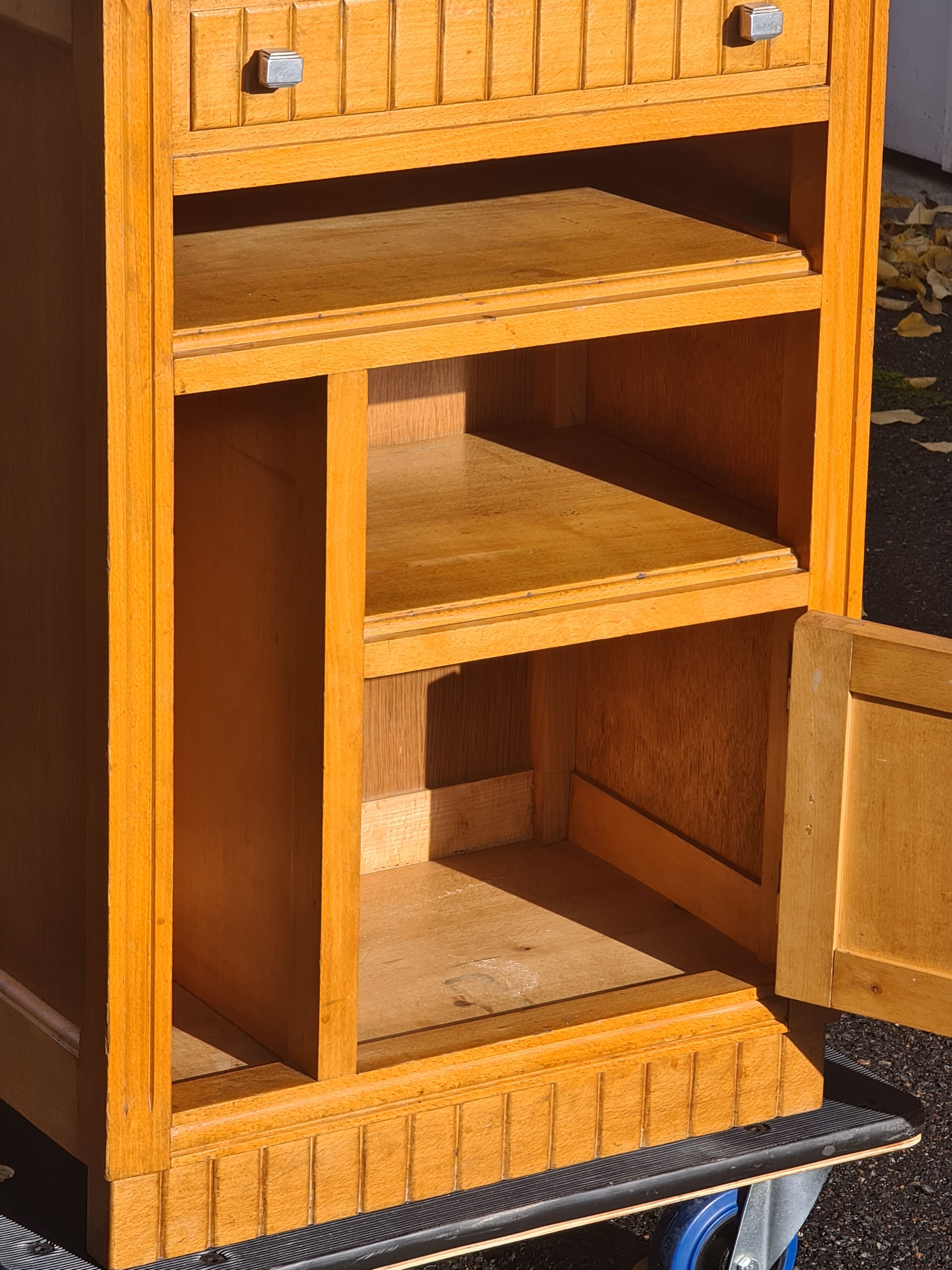 Art deco jam maker 1940-50 solid wood