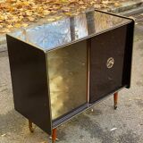Vintage Prinz illuminated bar cabinet from the 1960s