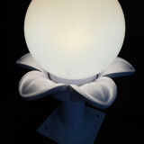 Opaline palm tree ceiling light from the 1980s.