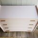 Commode vintage grand format rénovée