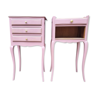 Pair of vintage bedside tables, 60