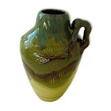 Japanese stoneware vase