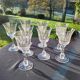 8 verres à eau vin cristal de Sevres