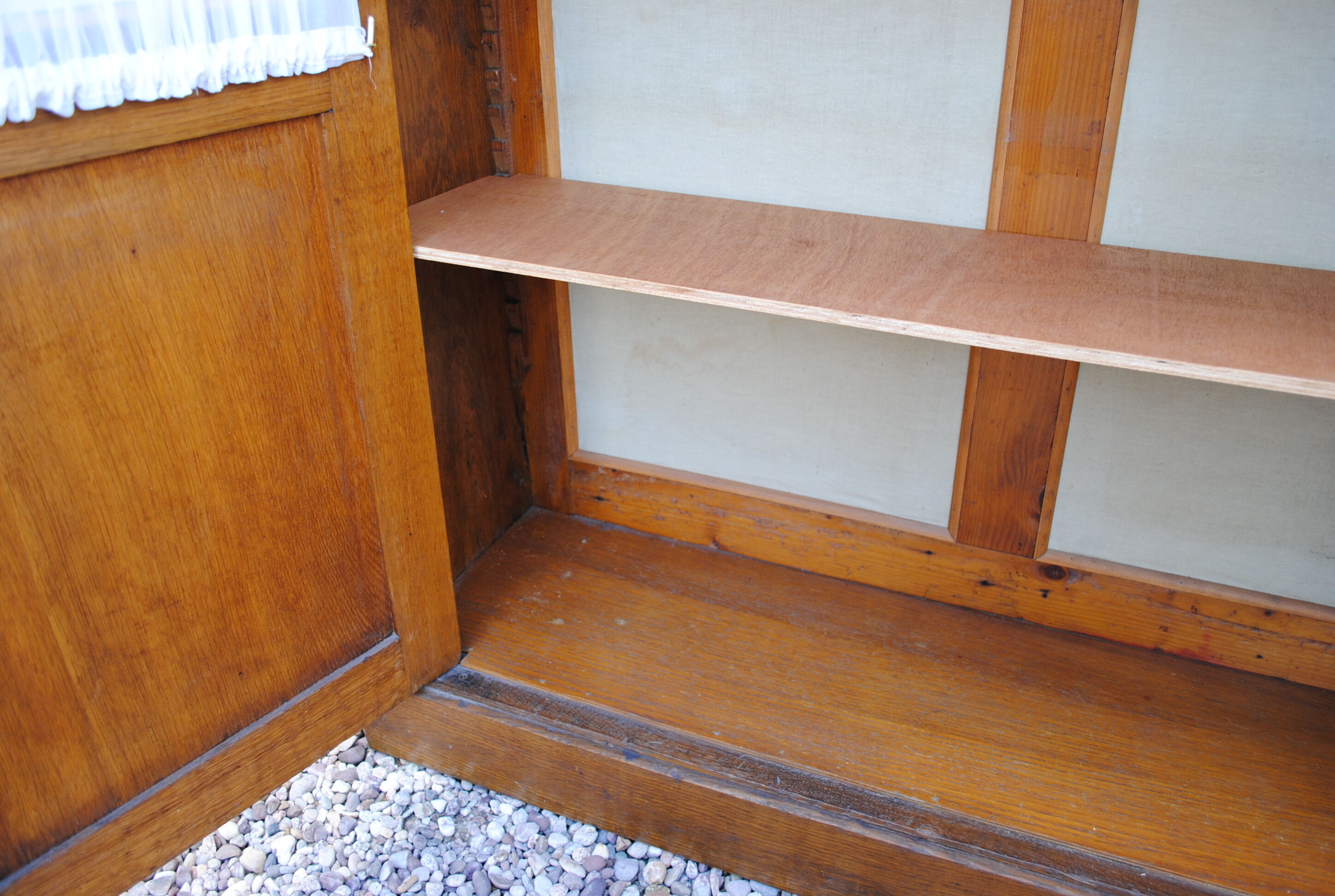 School oak bookcase year 50