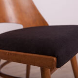 4 lollipop dining chairs from tatra, 1960s