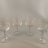 Cut stemware, old
