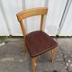 Chaise Baumann assise skaï