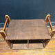 Vintage side table – Wooden structure and open shelf