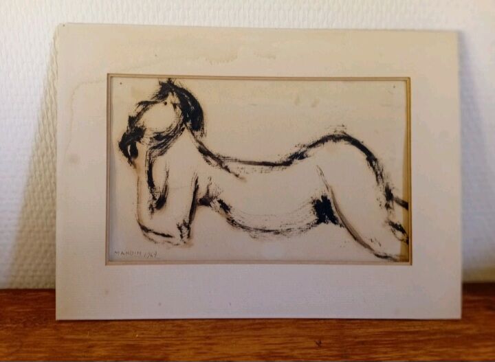 Richard Mandin - œuvre originale 1967