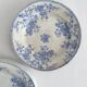 8 flat ironstone plates “Fleurette” Gien