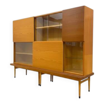 Retro cabinet / bookcase, Brussels style, 1960s
