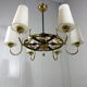 Large brass chandelier Finland 1950’s