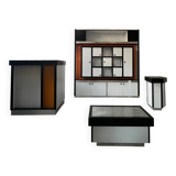 Atypical 1980s living room furniture set