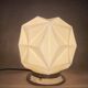 Lampe à encastrer en opaline origami de style Art Déco