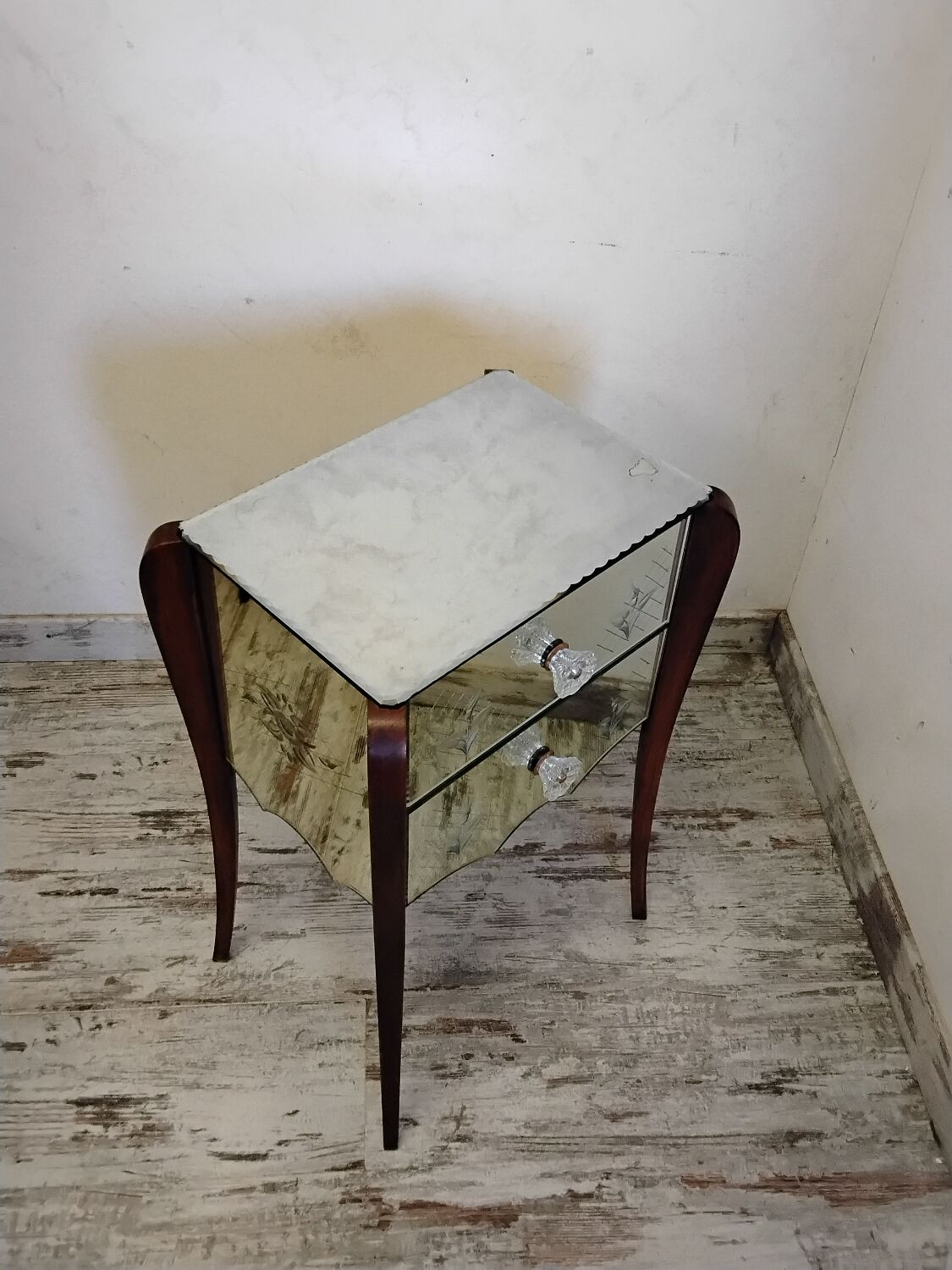 Art Deco Venetian style bedside table