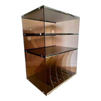 Smoked plexi vinyl cabinet