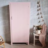 Velvet pink cabinet