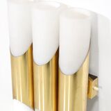 Applique murale en laiton de Rolf Kruger pour Paul Neuhaus Leuchten