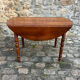 Table Louis Philippe à rabats et  rallonge