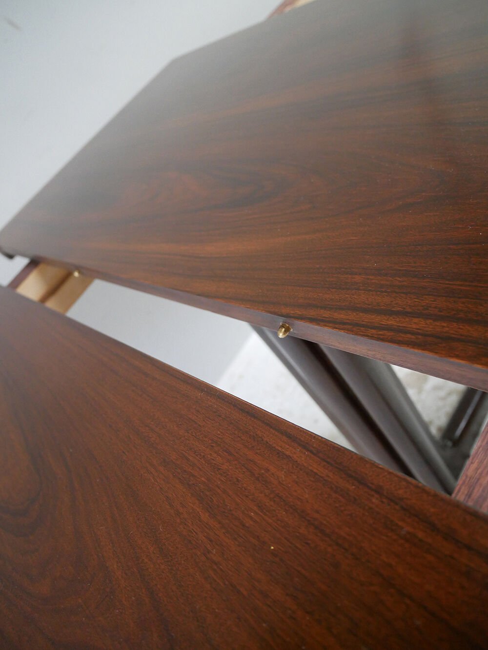 1960’s mid century danish rosewood large dining table by edvard valentinsen