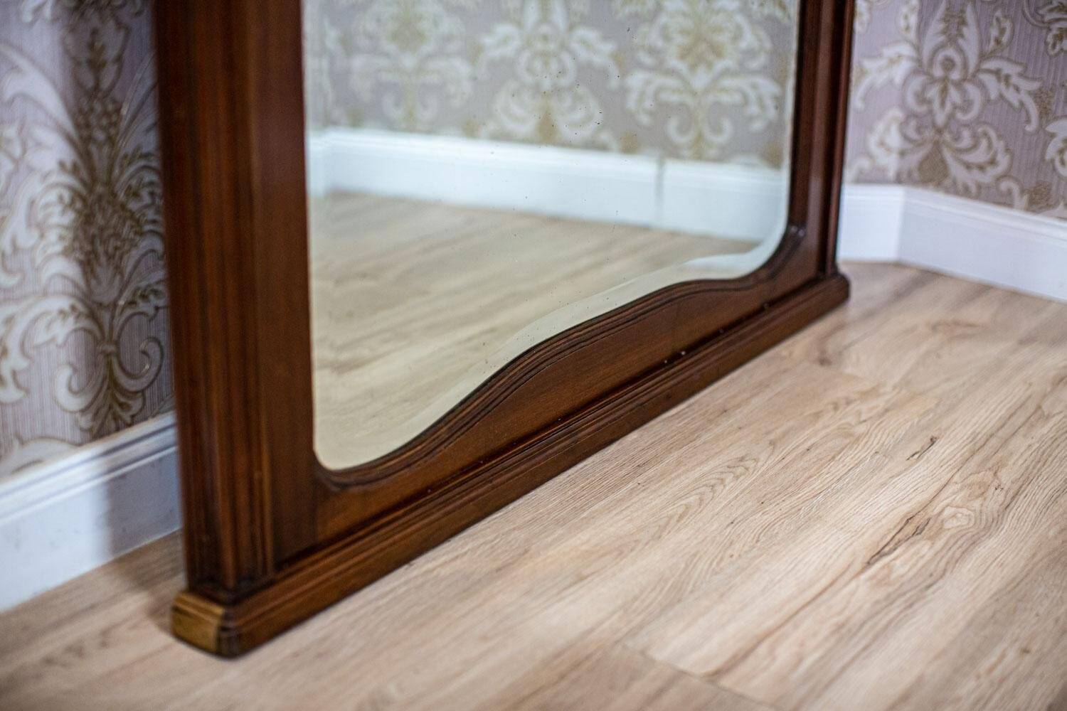 Vintage Floor Mirror, 1950s