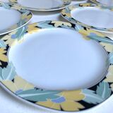 Assiettes à dessrt années 80