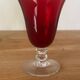 Vintage set of 3 coloured aperitif glasses