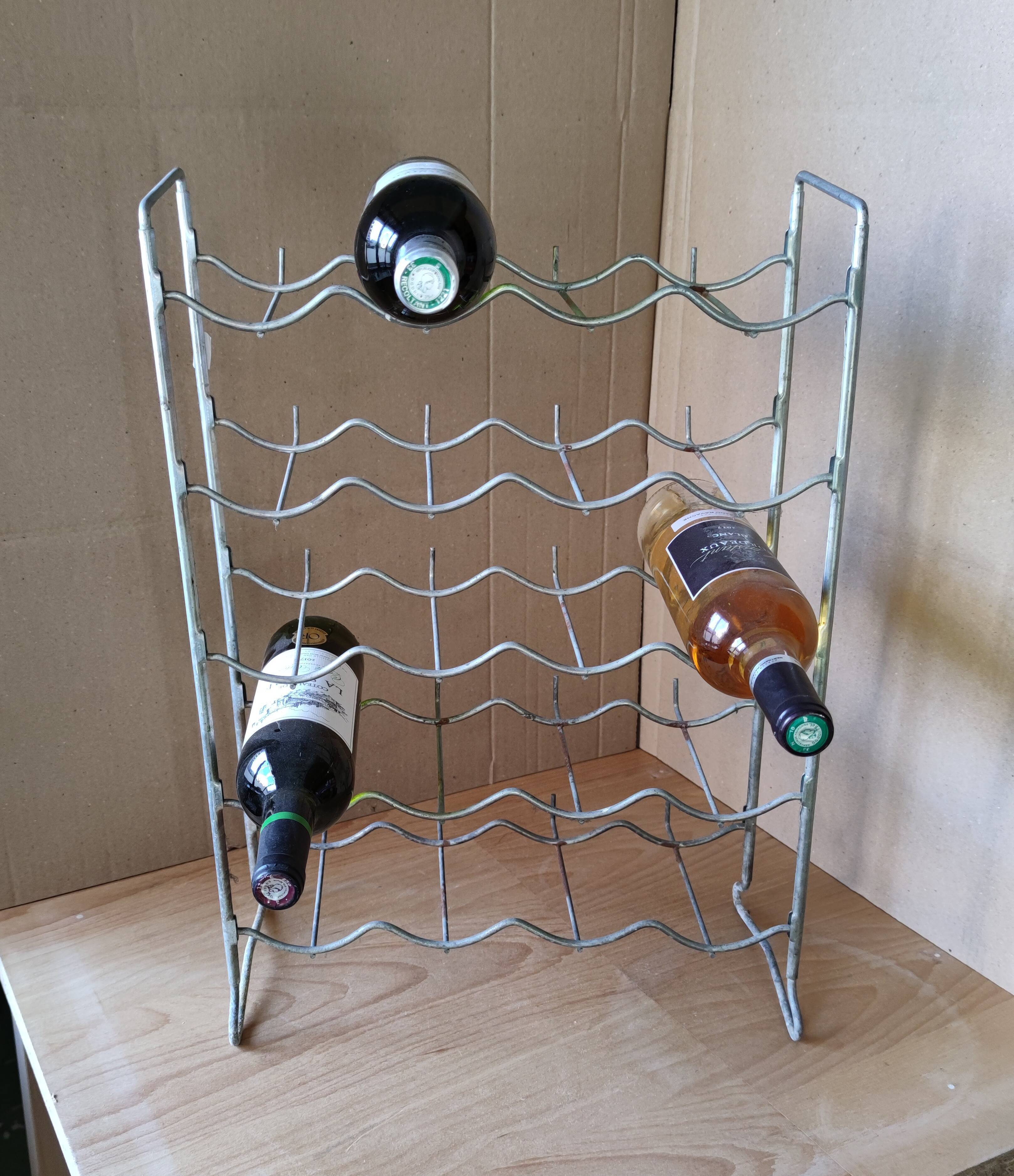 Bottle rack to be placed