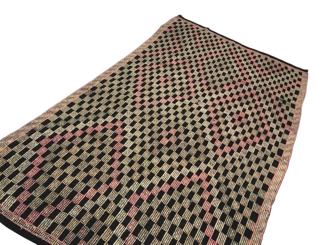 Antique Oushak Turkish Wool Kilim