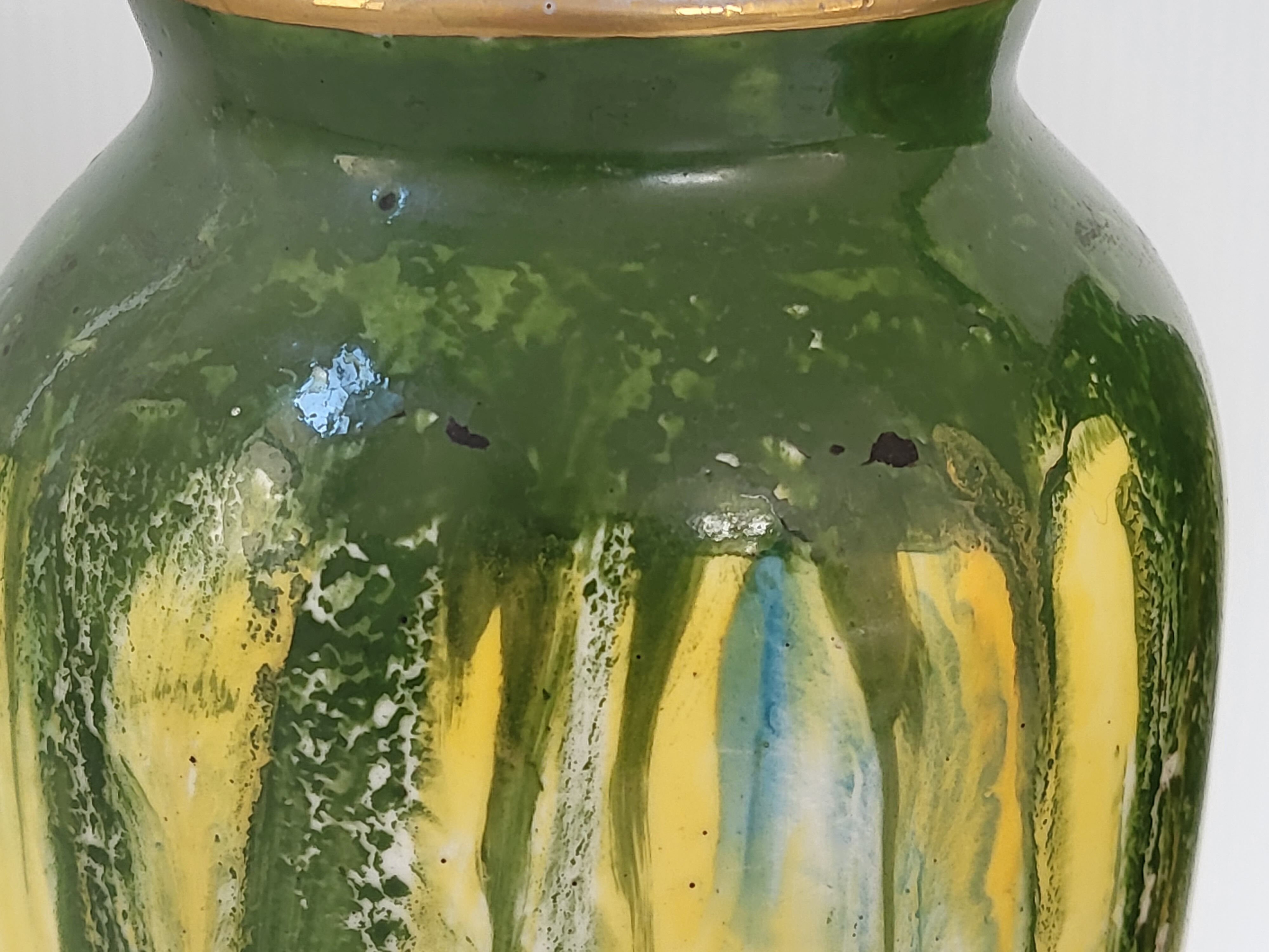 Pair of art deco vases