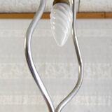 Turned wooden floor lamp – 40s/50s