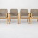 Model 45 Lounge Chairs by Alvar Aalto for Artek, 1970s, Set of 4