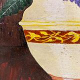 Peinture bouquet vintage