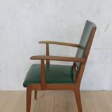Oak armchair from the 1950s