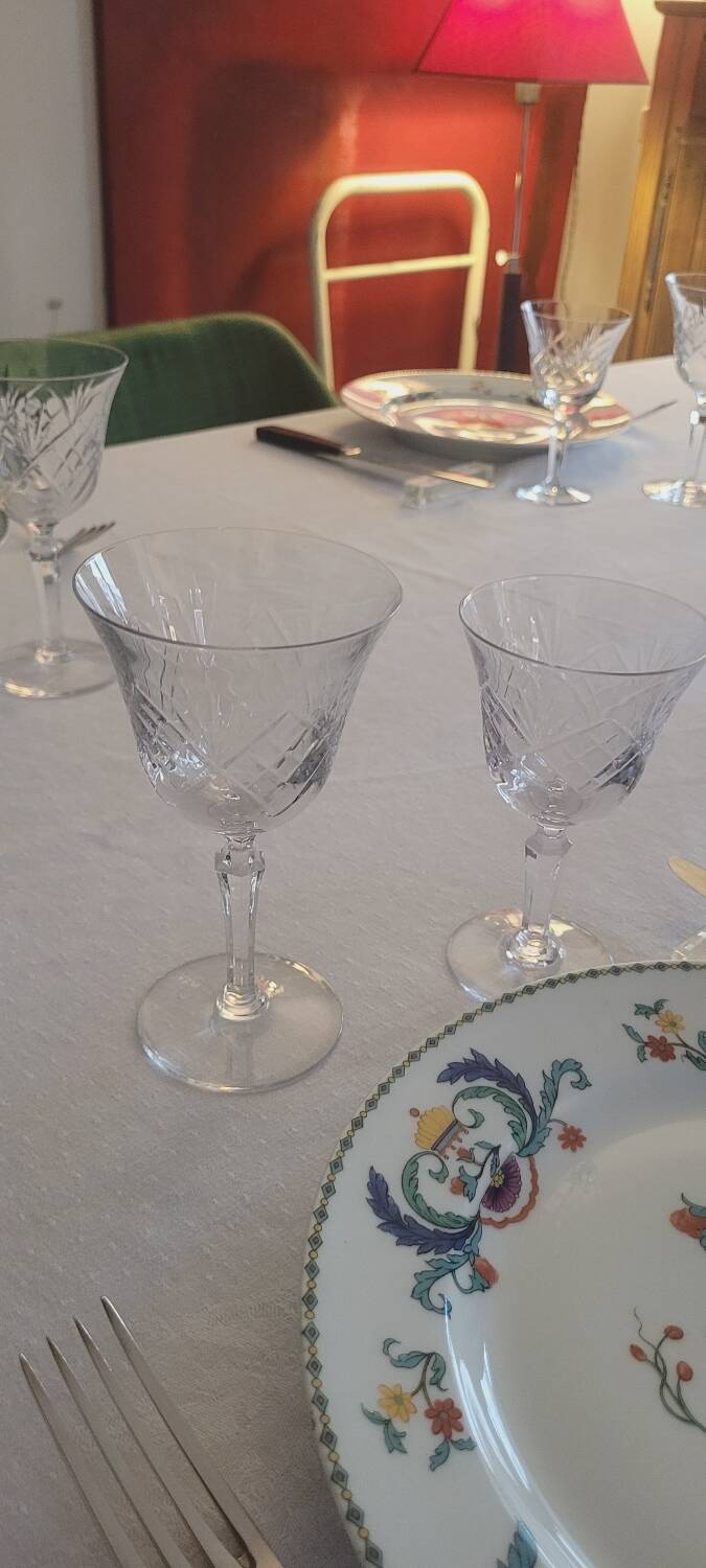 70's stemmed glasses