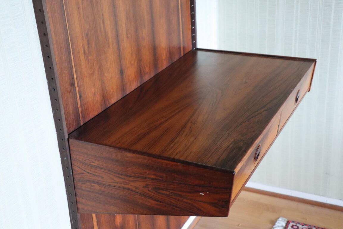 Danish wall unit by Thygesen and Sorensen in rosewood, 1960