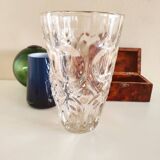 Molded glass vase from the 60s