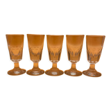 Absinthe stemmed glasses, digestive end 19 th