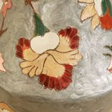 Grand vase en laiton et émail cloisonné