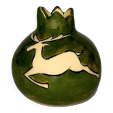 Mini green ceramic vase from Iznik Christmas
