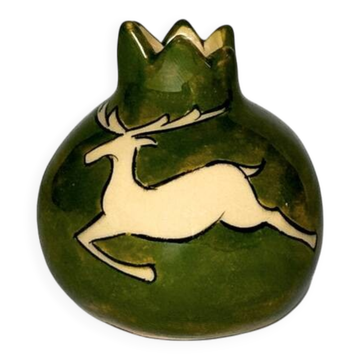 Mini green ceramic vase from Iznik Christmas