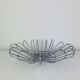 Chrome wire fruit bowl, 1970s.