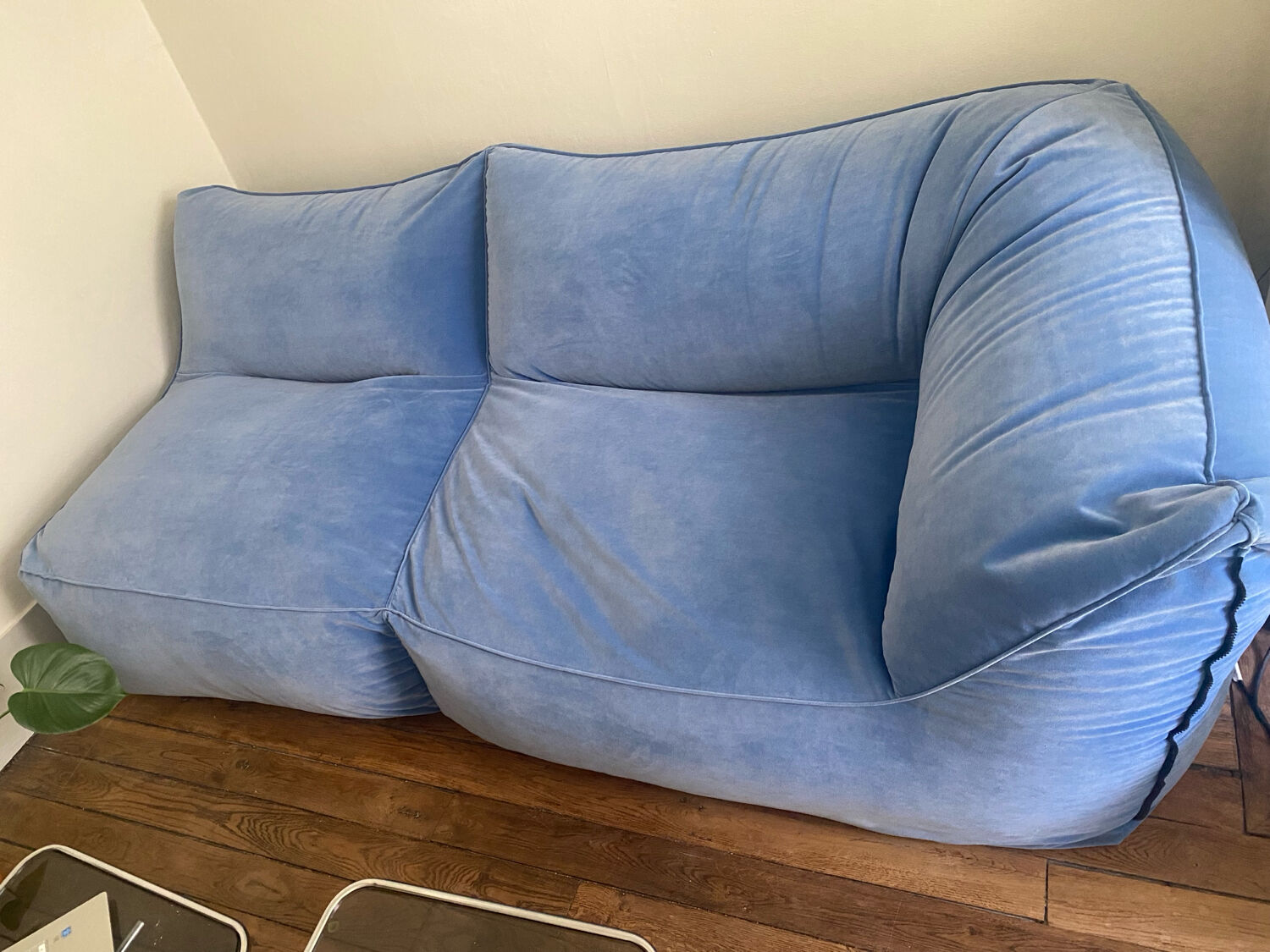 Eden Blue Sofa - Pianca