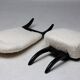 Congo chair by Theo Ruth for Artifort, white, mid-century modern.