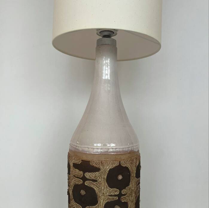 Antique ceramic lamp