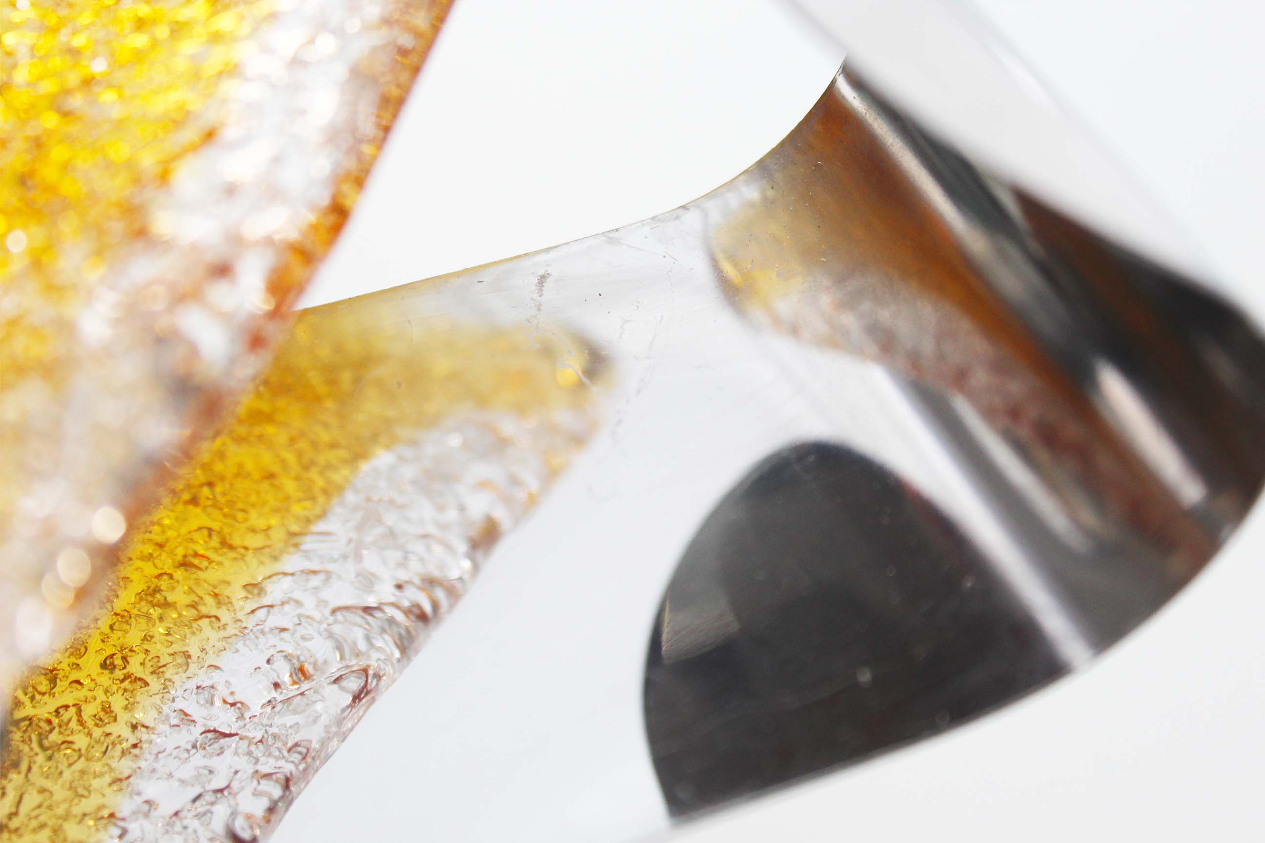 Pair of 1970's Murano Glass Wall Sconces by AV Mazzega
