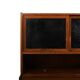 Rare Danish Bar Cabinet with Leather Parts 1960s