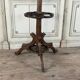 Carved wooden coat rack from the Black Forest, circa 1900.